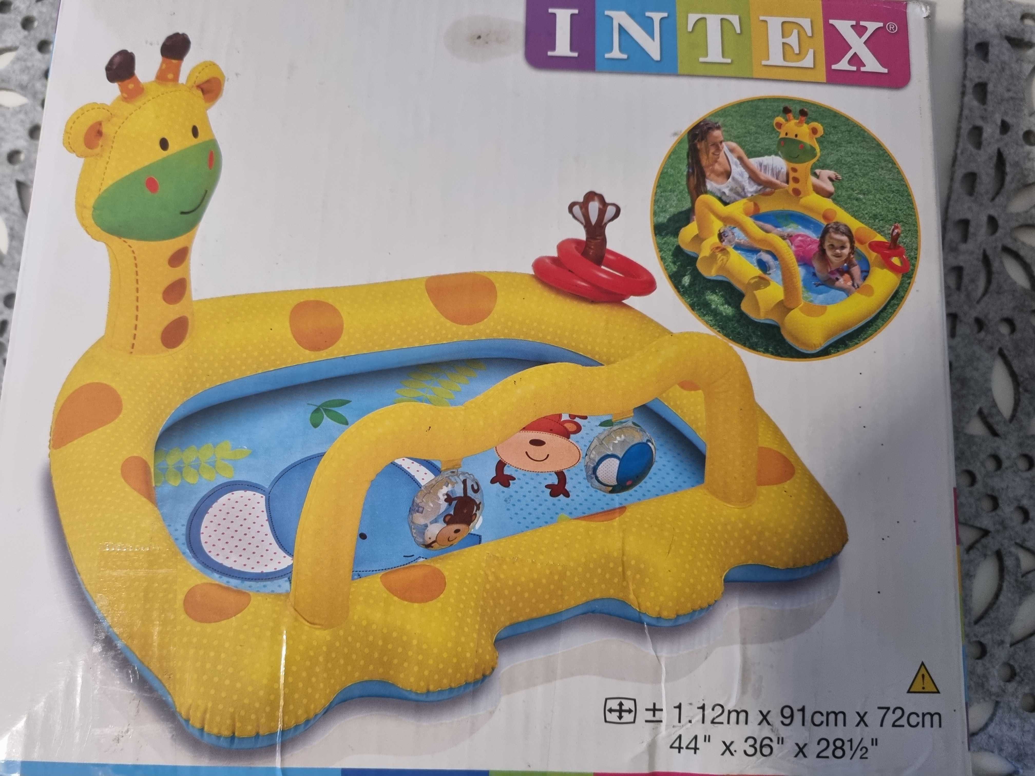 Nadmuchiwany basenik dziecięcy żyrafa INTEX