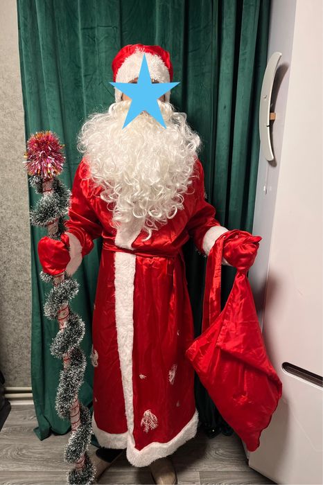 Новорічний костюм Діда Мороза