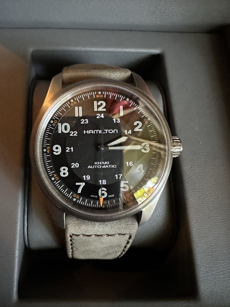 Новий годинник Hamilton H70205830 Khaki Field Titanium Automatic