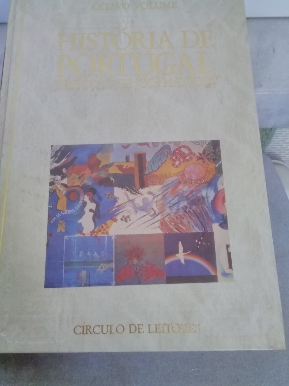 Volumes de História de Portugal números 1, 6 e 8