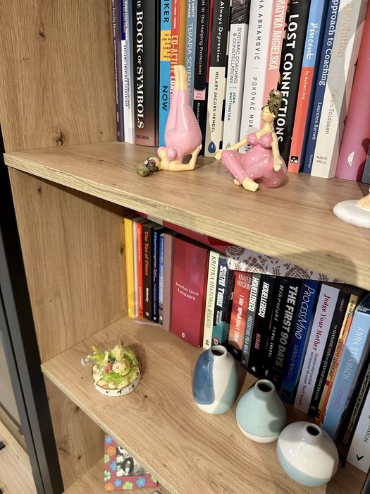 Regał Black Red White DODSON - dąb artisan