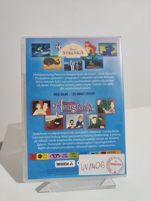 Mała syrenka / Anastazja - płyta DVD