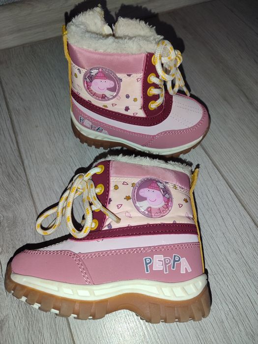 Сапожки свинка Peppa/ для маленької принцеси / 21 розмір