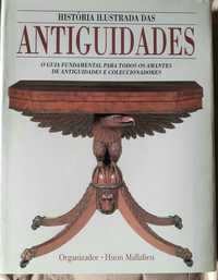 Livros sobre antiguidades e técnicas artísticas