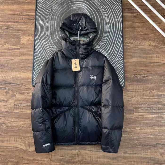 Modna kurtka stussy - Nowa, Czarna, Unisex M/L
