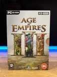 Age of Empires III 3 (PC PL 2005) BOX premierowe kompletne wydanie