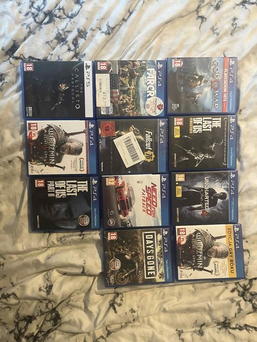 Zestaw gier na ps4