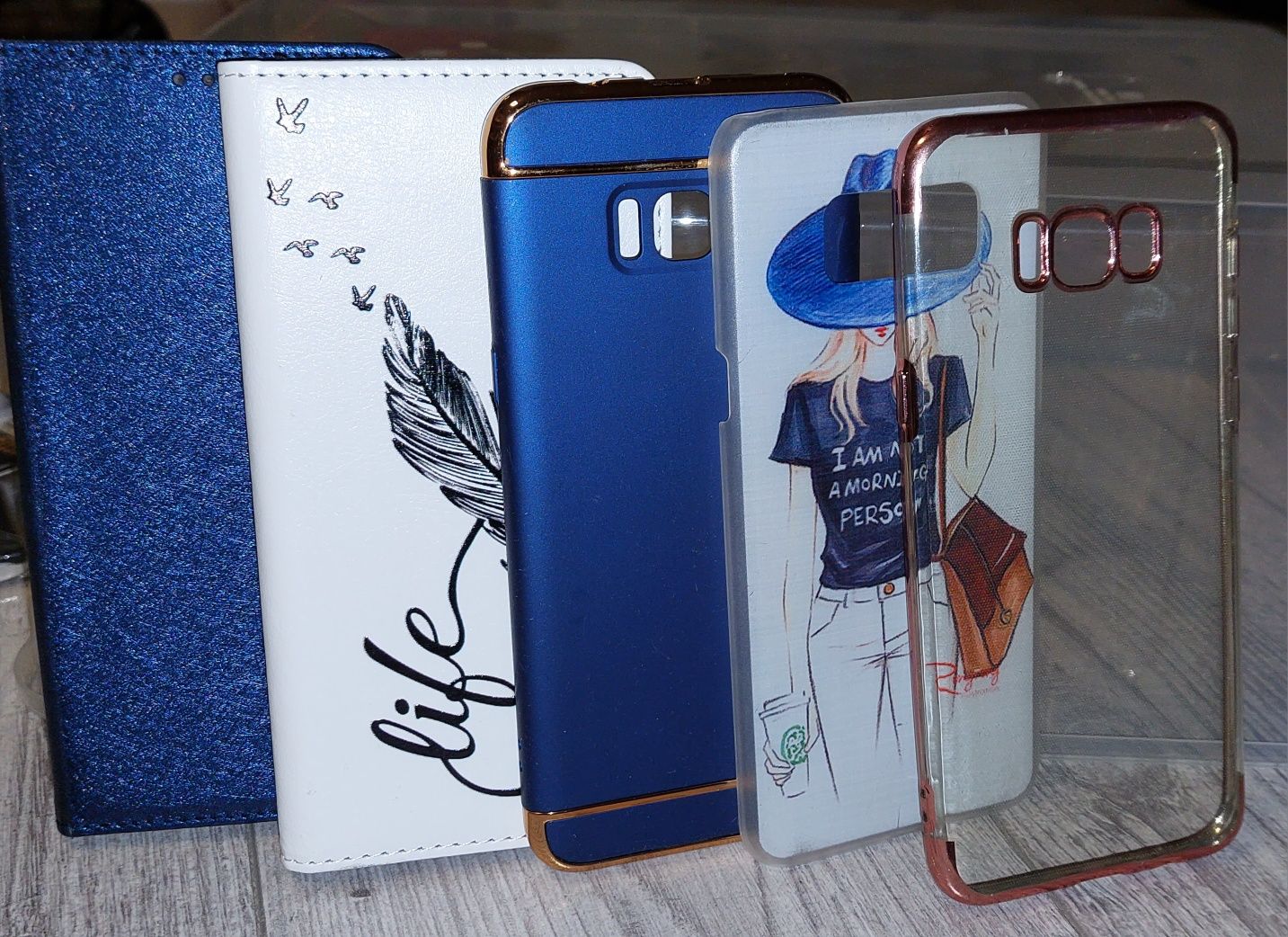 Etui pokrowiec Samsung S8 +  5 sztuk lub pojedynczo