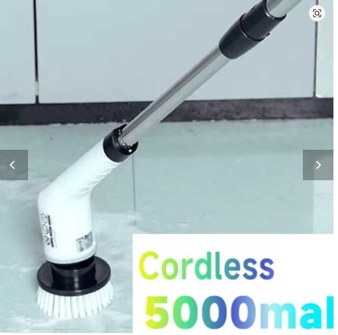 Escova giratória elétrica de limpeza de asoalhos, NOVA!