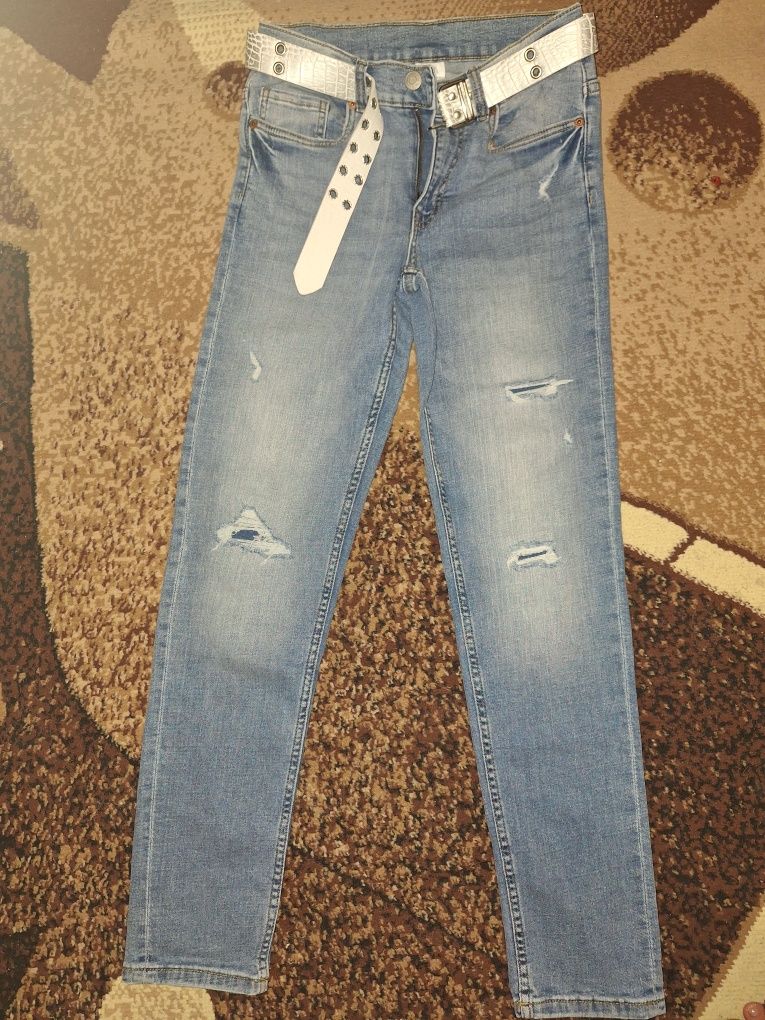 Джинси ZARA для дівчинки 13-14 р