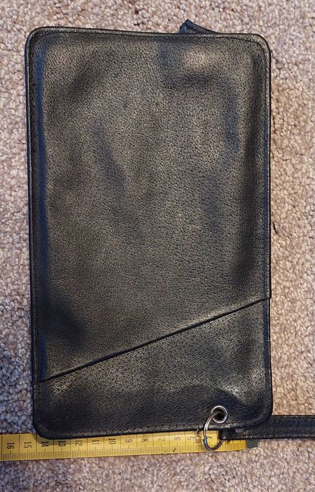 Skórzana SASZETKA męska - do ręki