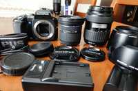 Olympus E-500 (8 MP) + Lentes 9-18 e 40-150mm