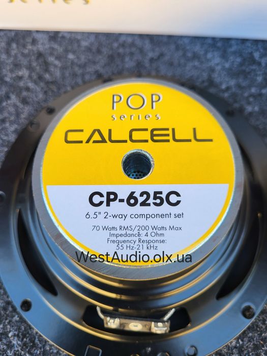 16см Компонентна автоакустика Calcell CP-625C / динаміки/колонки