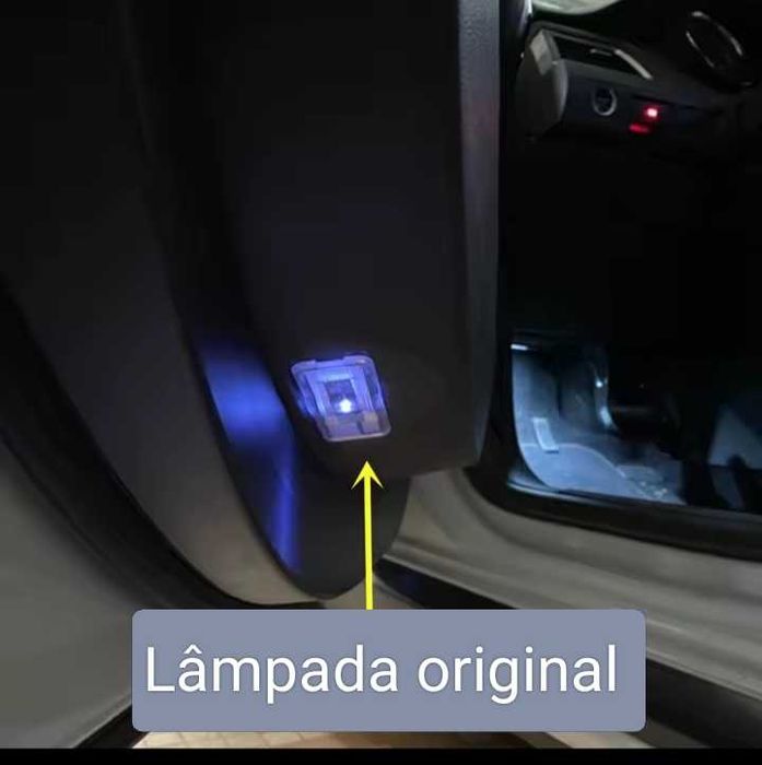 Luz boas vindas logotipo Citroen C5 Novasl