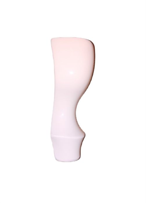 Noga nogi meblowa Ludwik wys 15 cm kolor biały połysk