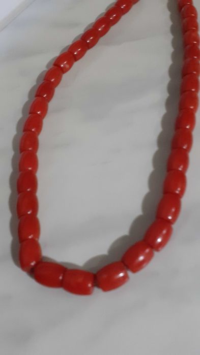 Naszyjnik z naturalnego korala