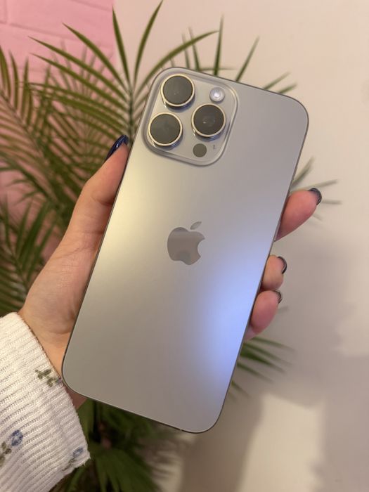 Iphone 16 pro max 256 gb com fatura e garantia