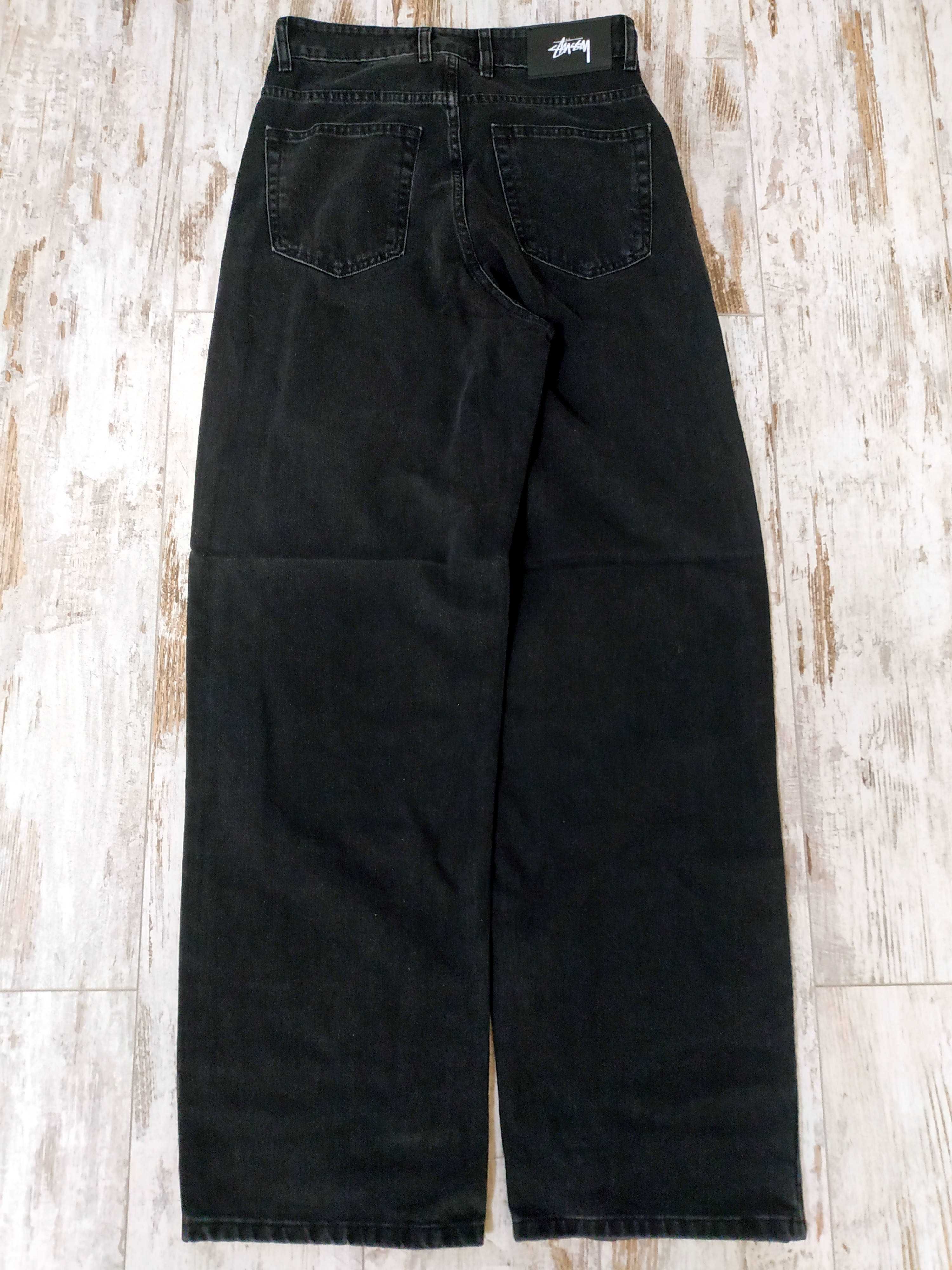 Продам широкі Baggy jeans STUSSY size S, XS dark grey sk8 Y2K