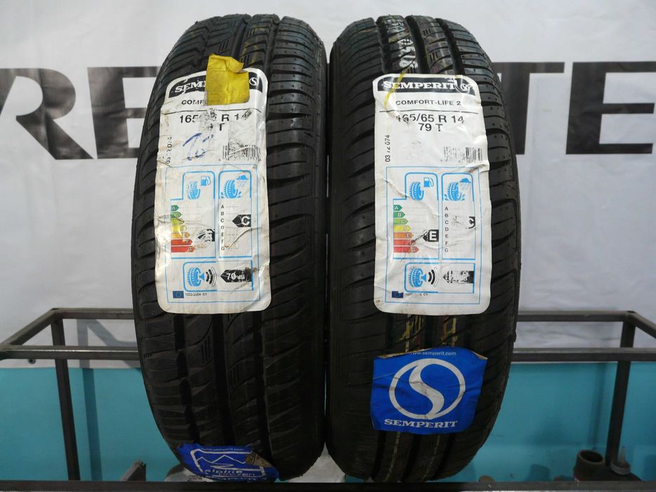 Opony letnie x2 165/65R14 Semperit Demontaż #E050