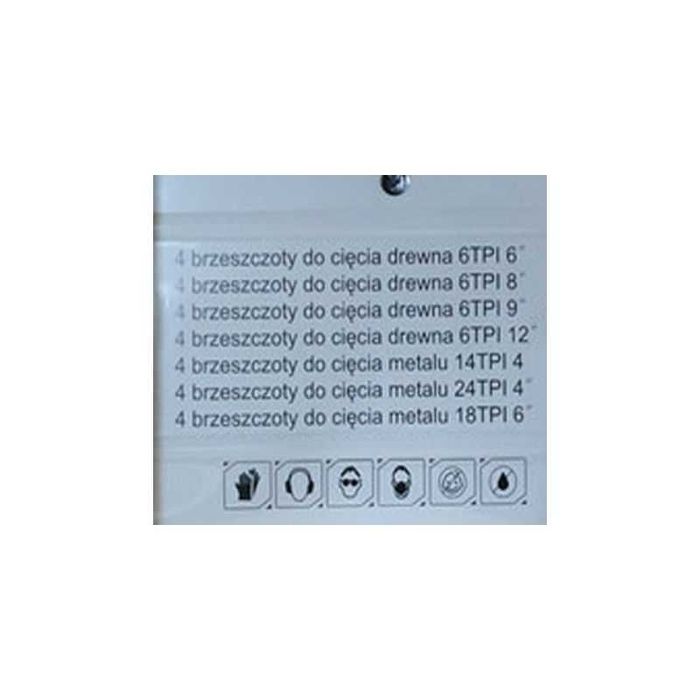 Brzeszczot brzeszczoty piły szablastej lisicy metal drewno  KD10780
