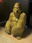 Złoty Goryl 60x76 cm gorilla, małpa, monkey