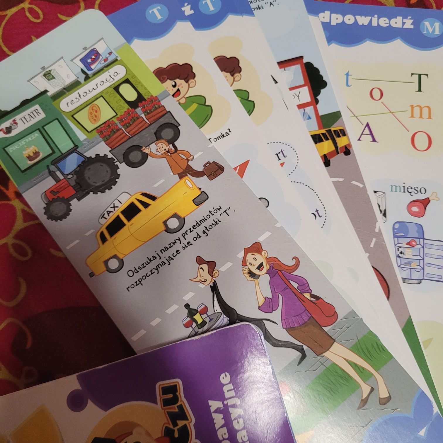 Książeczka edukacyjna Czuczu 4-7 lat nauka literek