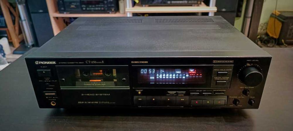 Касетна дека Pioneer CT-656 Mark II Japan + касети