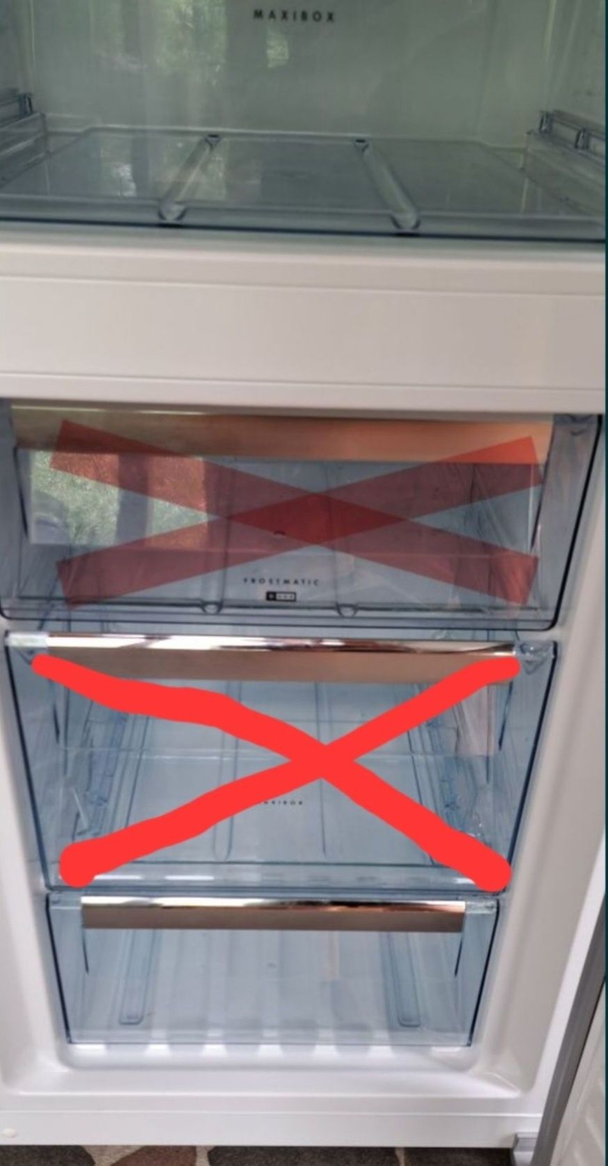 Chłodziarko zamrażarka AEG akcesoria model S83920CMXF części