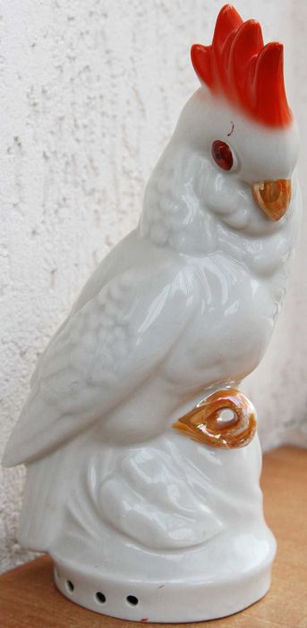 Фарфор.Какаду.Нічник.