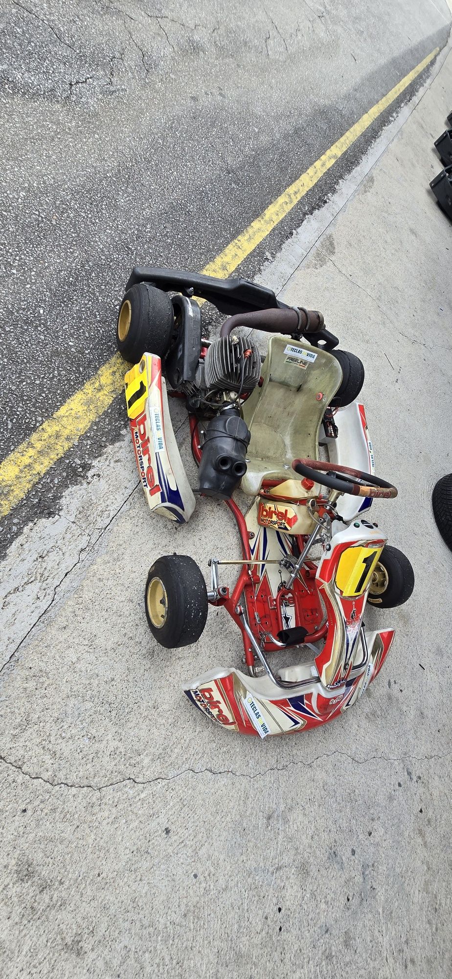 Kart de crianças birel completo