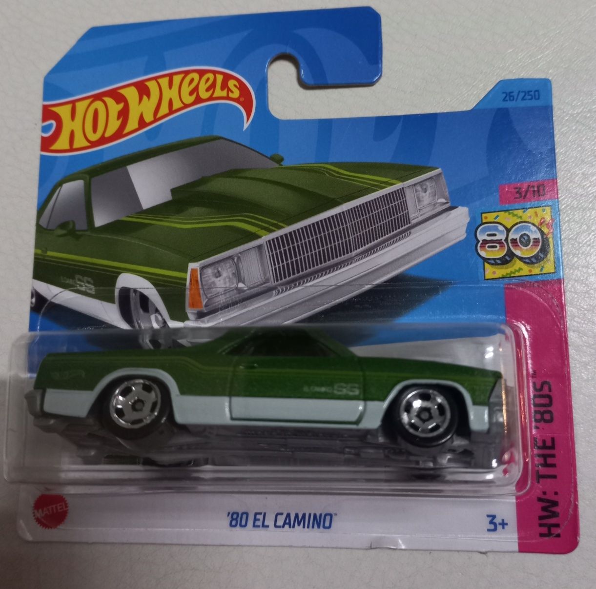 El Camino 80' Hot Wheels nowy