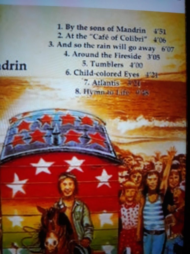 Archiwum progresywnego rocka ANGE- The Sons of Mandarin. 1976.