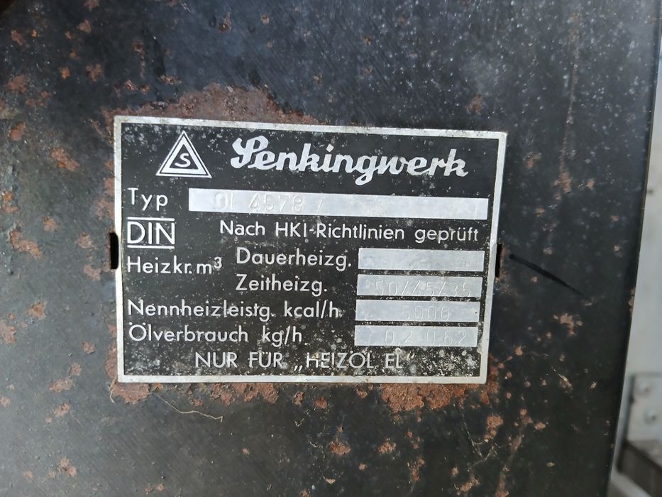 Piecyk na Olej opałowy ON Senking