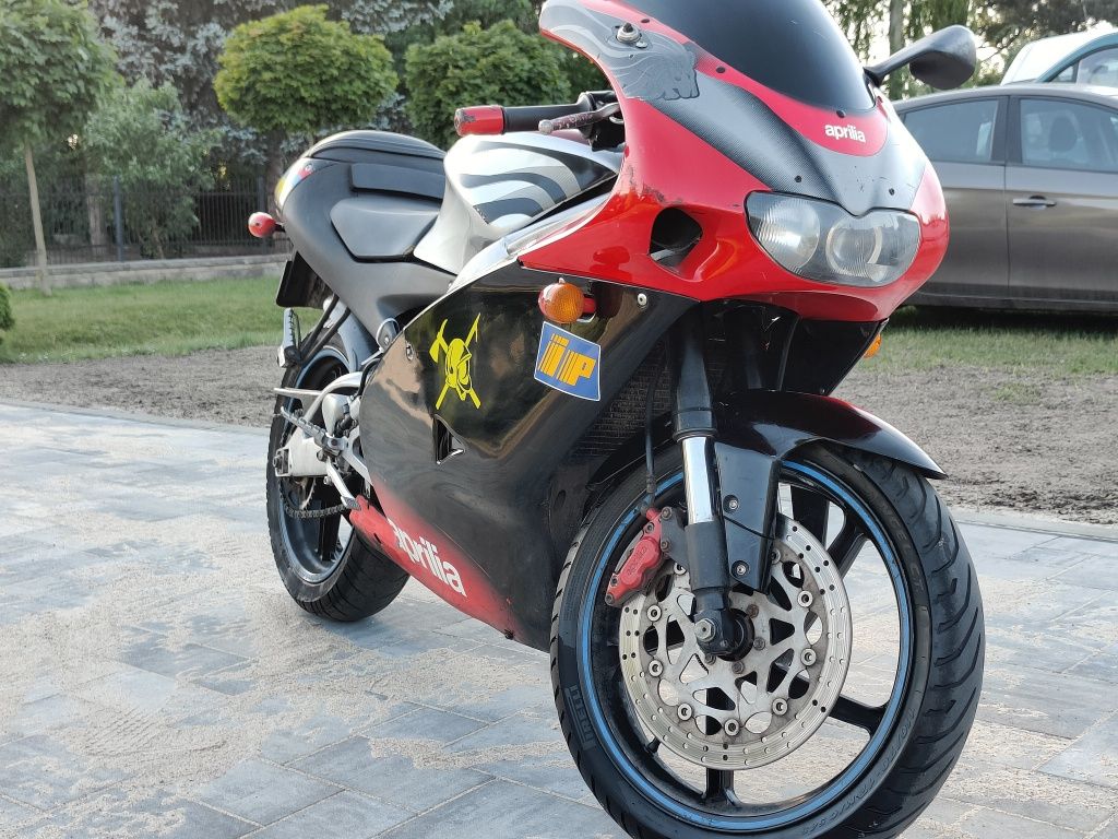 Aprilia RS 125 rejestracja na 50