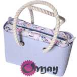 organizer do OBAG BEACH MICRO Mikro flamingi pastel 2 kieszenie OMAY