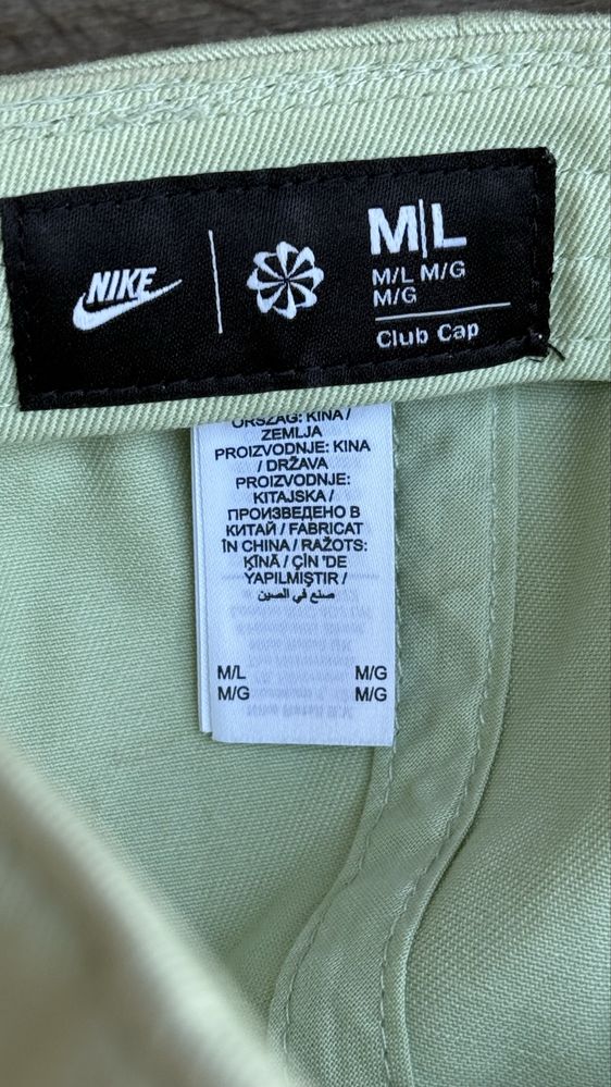 оригинальная кепка Nike
