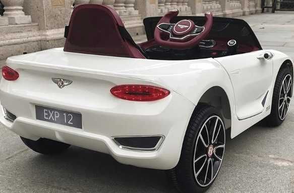 Auto na Akumulator Bentley  biały