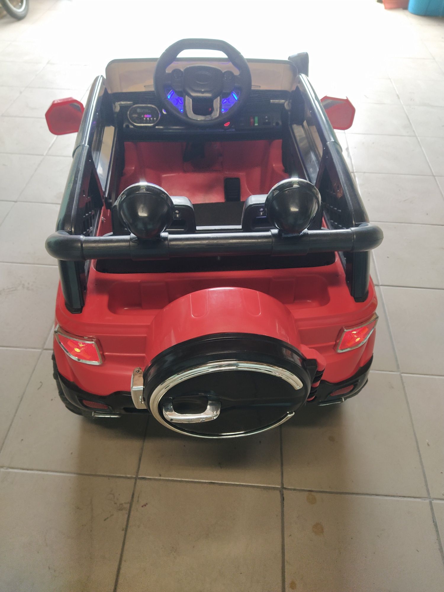 Електромобіль Just Drive JEEP GRAND-RS3 Червоний