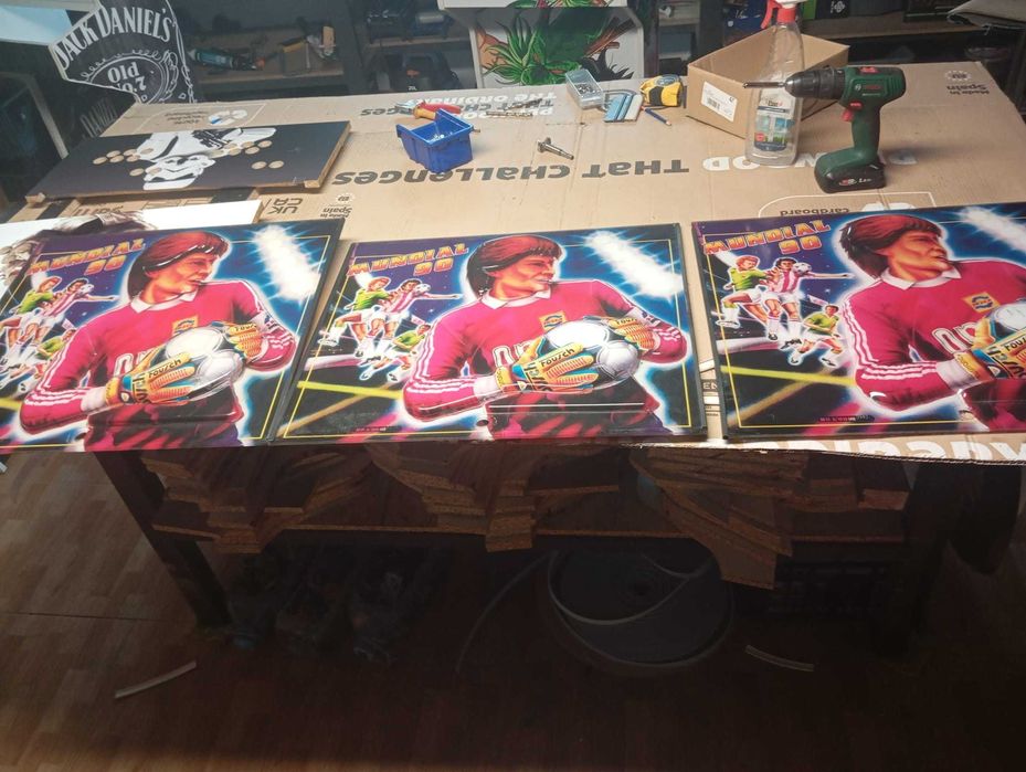 Frontais de Pinball Flippers
