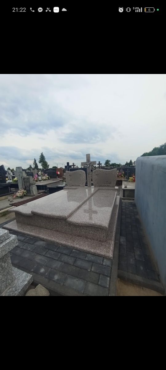 Nagrobek podwójny ,,brąz królewski"'