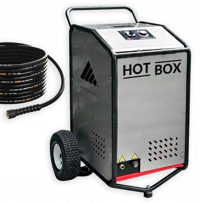 HotBox – Podgrzewacz Wody do Myjki Ciśnieniowej 250 bar 21 l/min 60°C