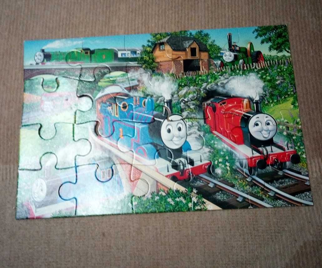 puzzle i lokomotywy