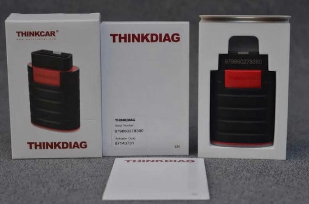 ваш личный автомобильный эксперт сканер Thinkcar Think safe OBD II