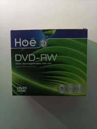 DVD's-RW virgens para gravação