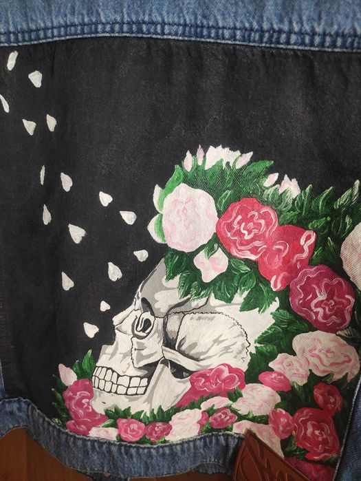 Джинсовый пиджак,Украинского бренда Staff!Размер xs.