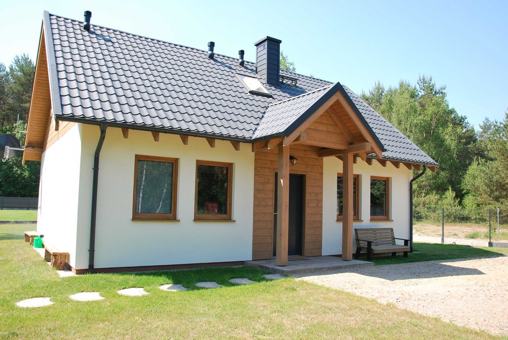 Forest House Sasino . Wynajem domu z sauna i balią na wyłączność.