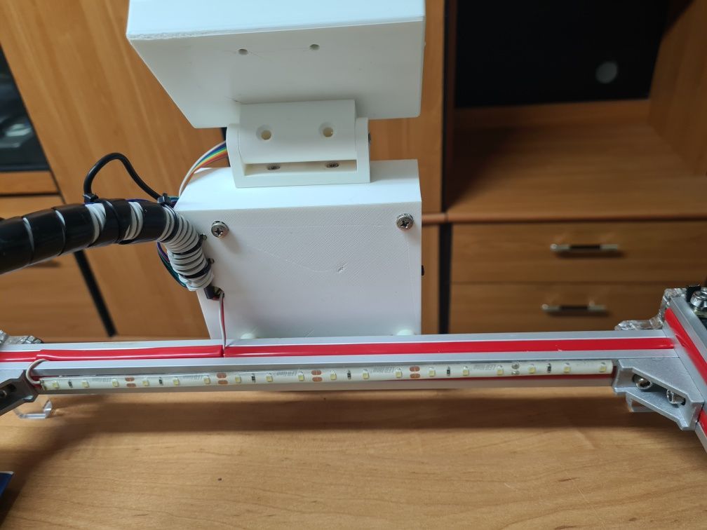 Nowy grawer laserowy grawerka laserowa 40W po modyfikacjach