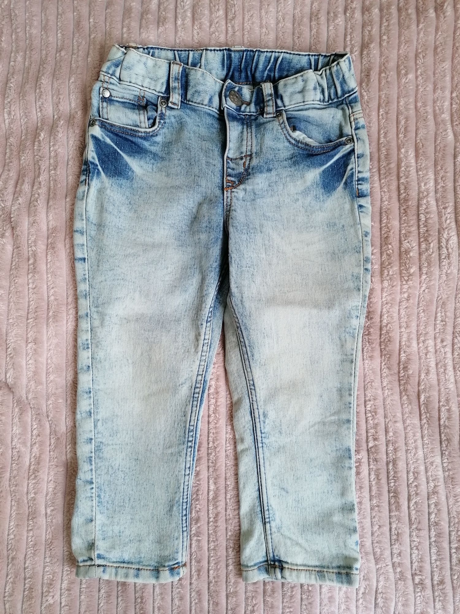 Spodnie dziewczęce H&M r. 86/92, jeansy, dżinsy,