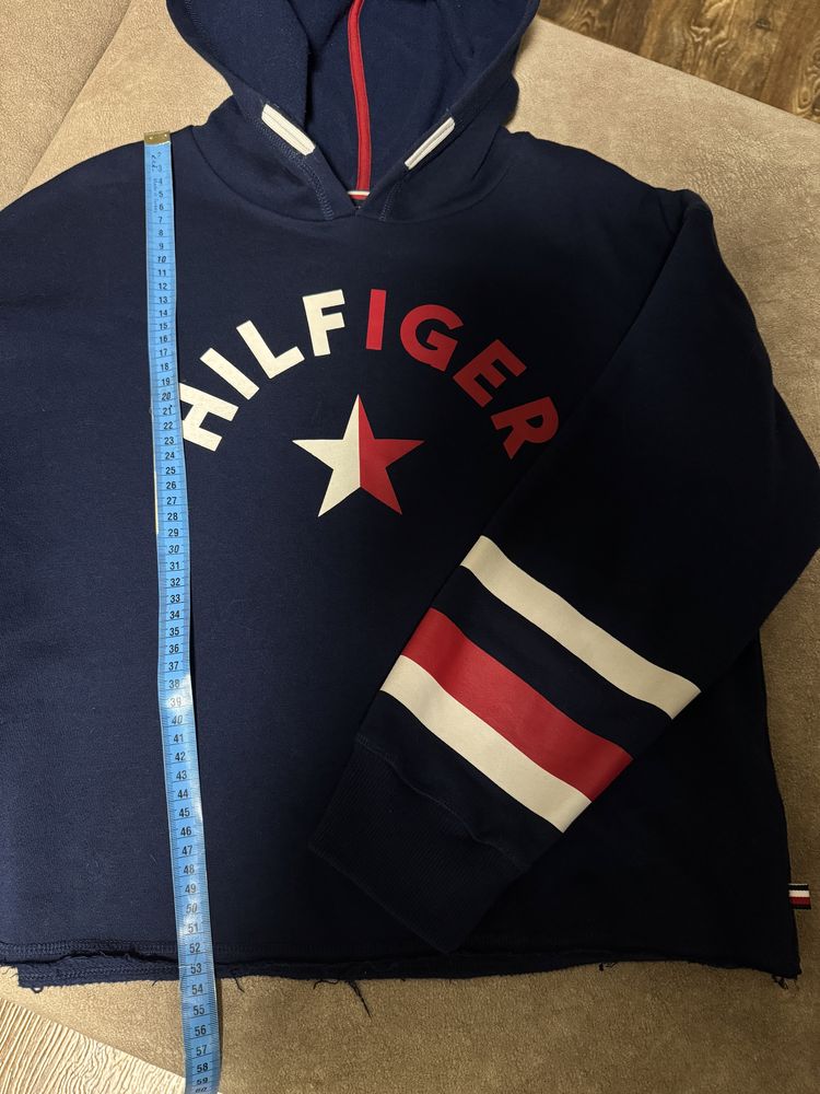 НА ФЛИСЕ! Tommy Hilfiger оригинал кофта,флиска,свитер,свитшот,худи