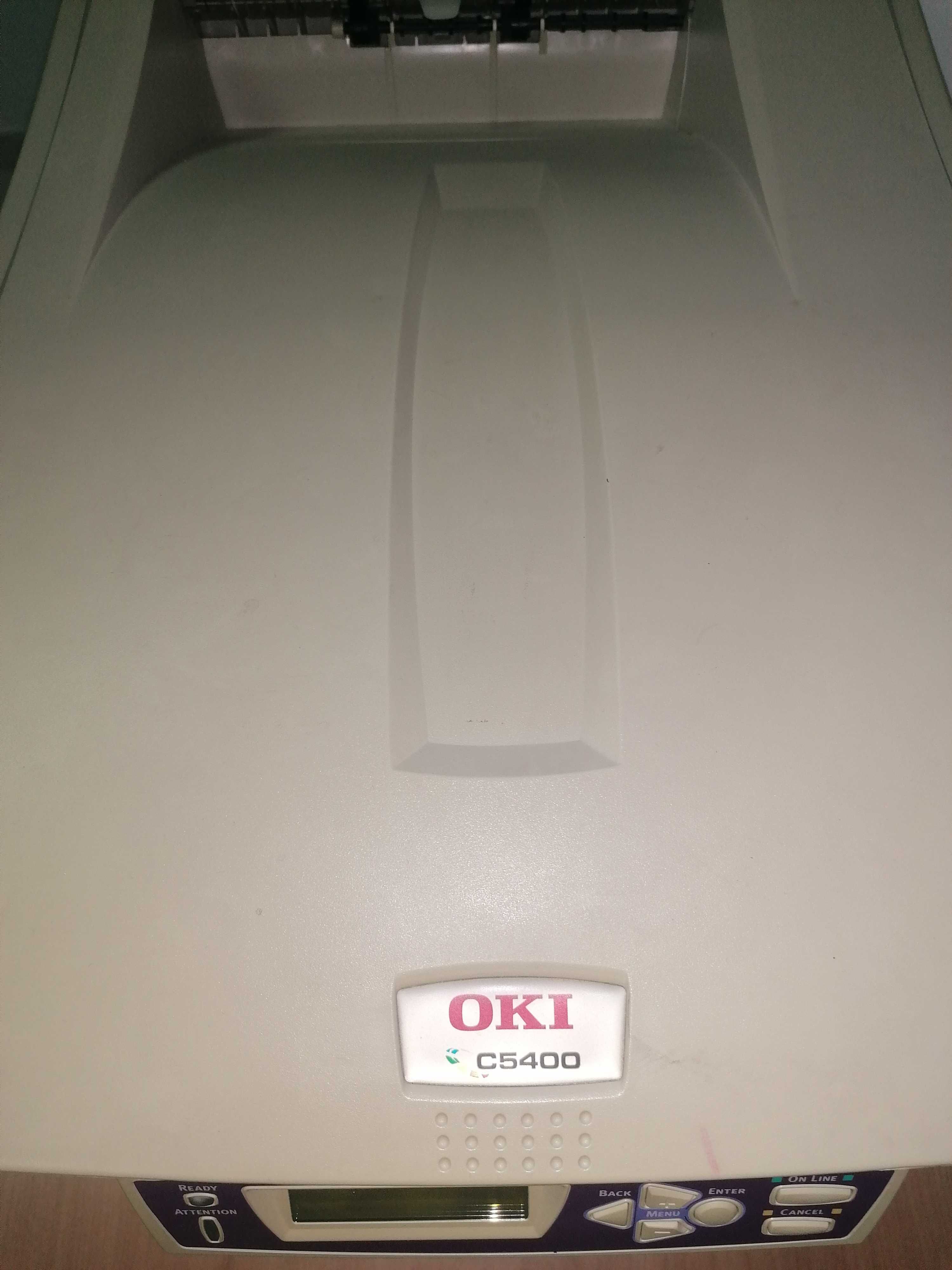 Impressora OKI C5400 N (Cores), bem estimada